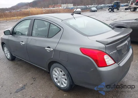 2016 Nissan Versa 1.6 Sv из США, поврежденный, VIN 3N1CN7AP4GL879599